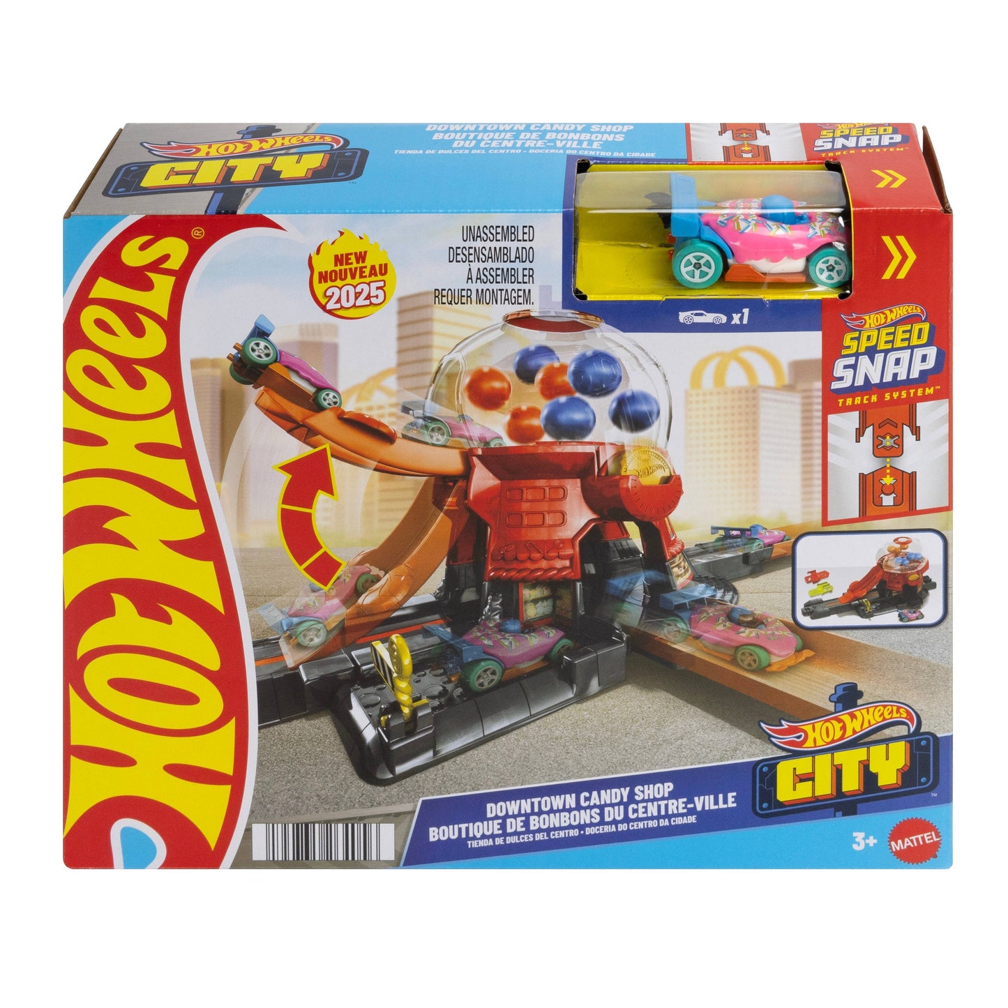 Hot Wheels City Downtown Track Set