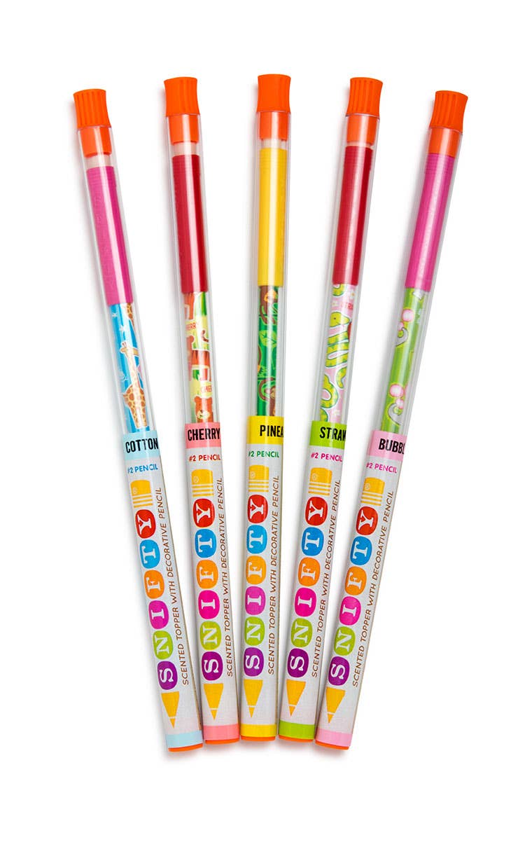 ANIMAL PARTY SCENT PENCIL TOP 5 PK