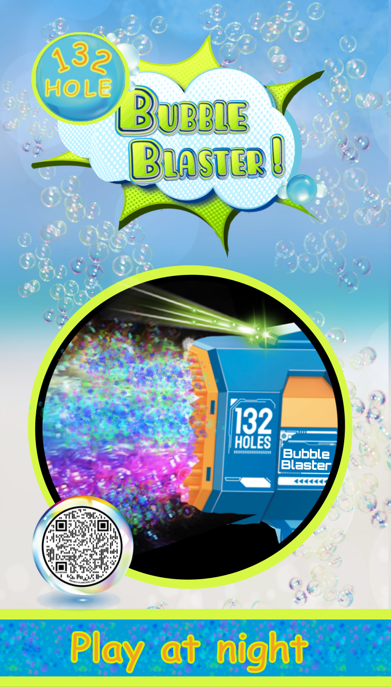 132 Hole Bubble Blaster