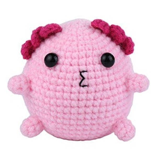 DIY Mini Crochet Kit - Lily the Axolotl