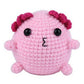 DIY Mini Crochet Kit - Lily the Axolotl
