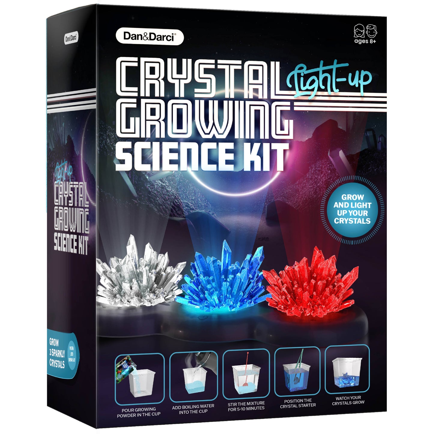 Light-Up Crystal Growing Kit