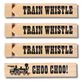 Wooden Train Whistle