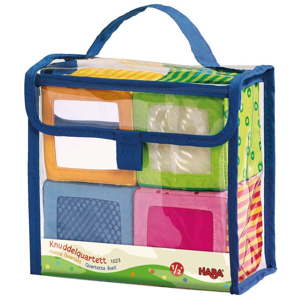Happy Quartet 4 Piece Soft Block Set