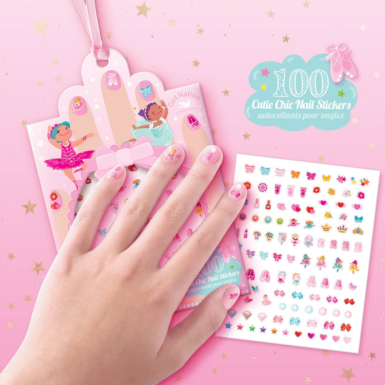 Pretty Ballerinas Nail Stickers