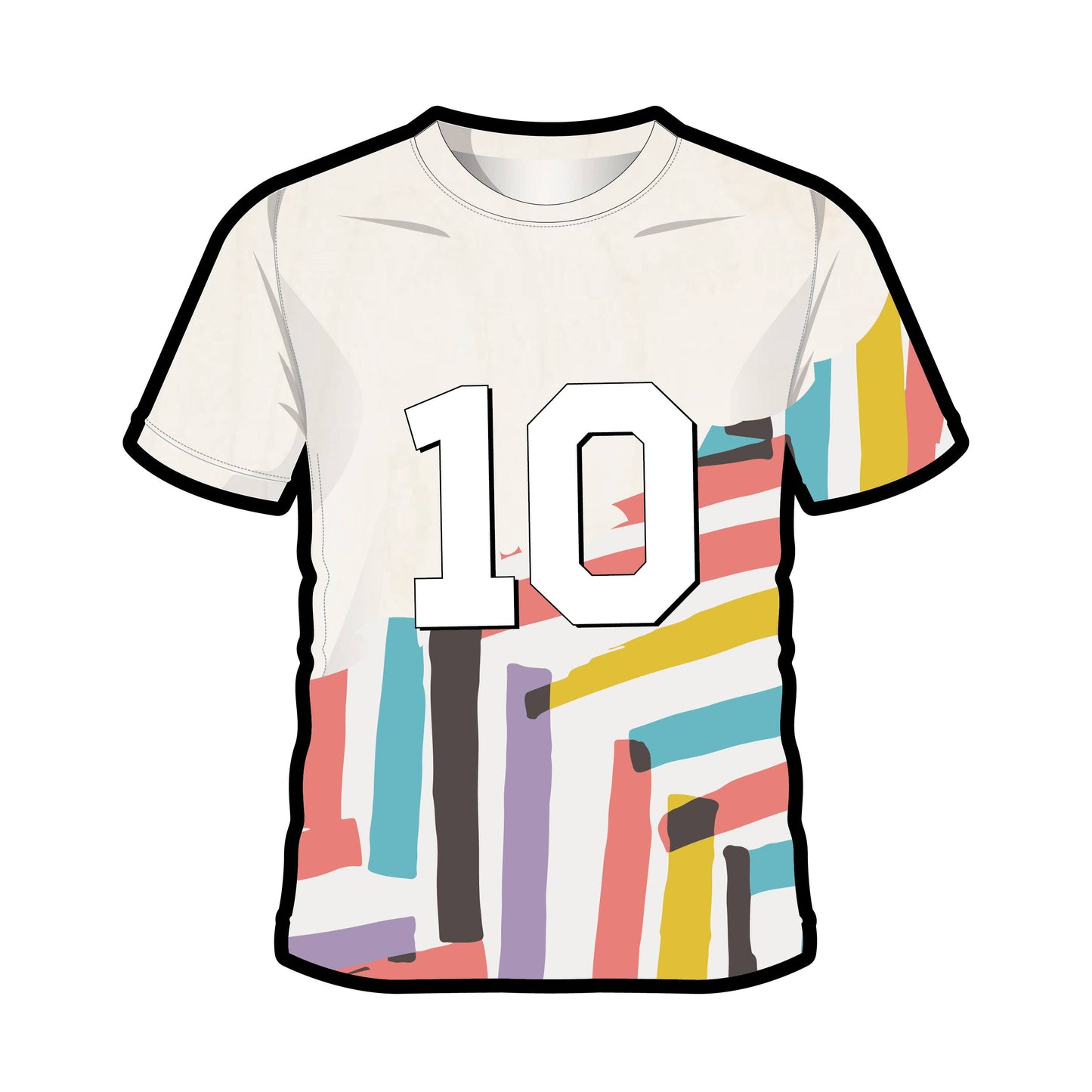 DIY Wooden Soccer Jersey Kit