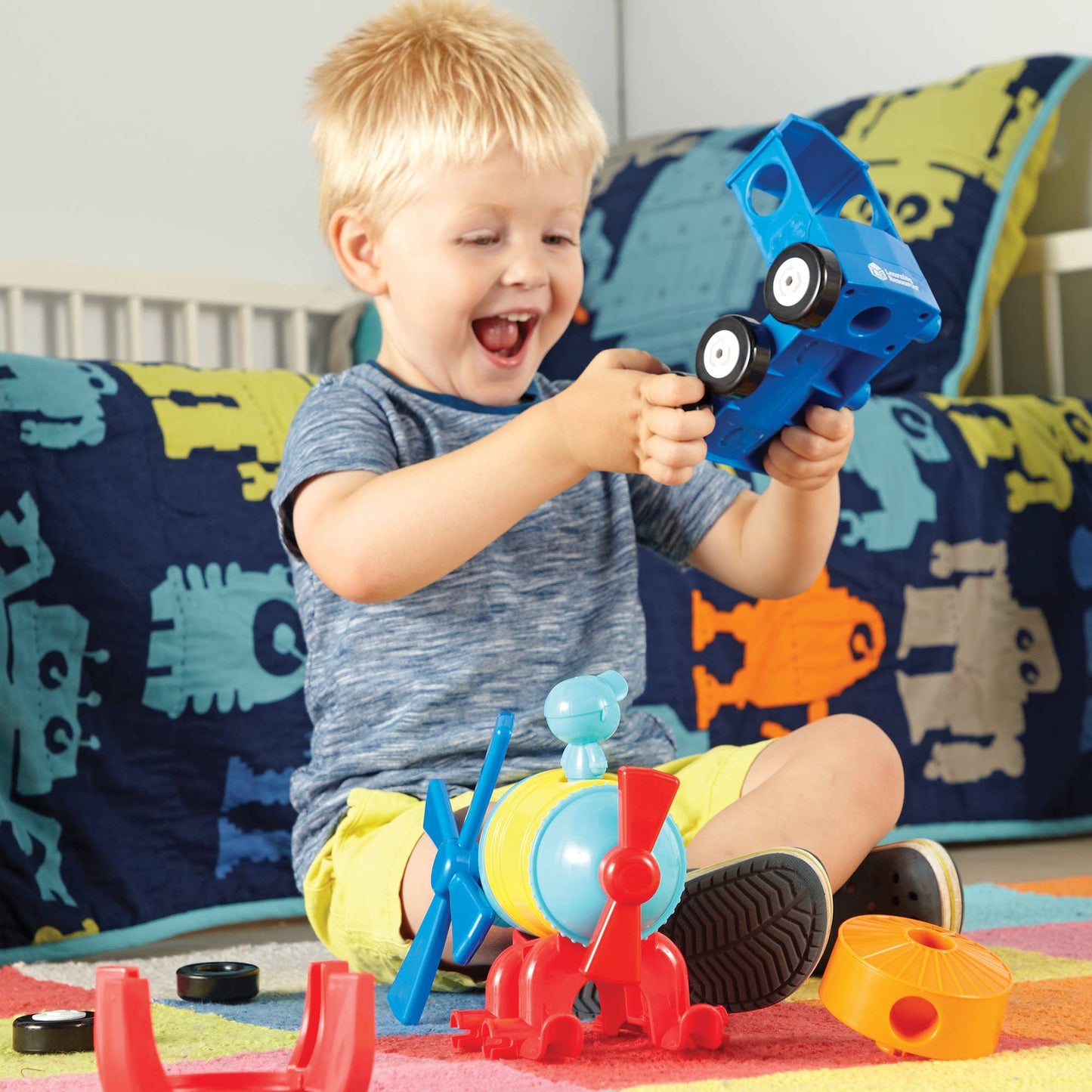 1-2-3 Build It!™ Train/Rocket/Helicopter