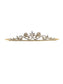 Small Silver Rhinestone Tiara