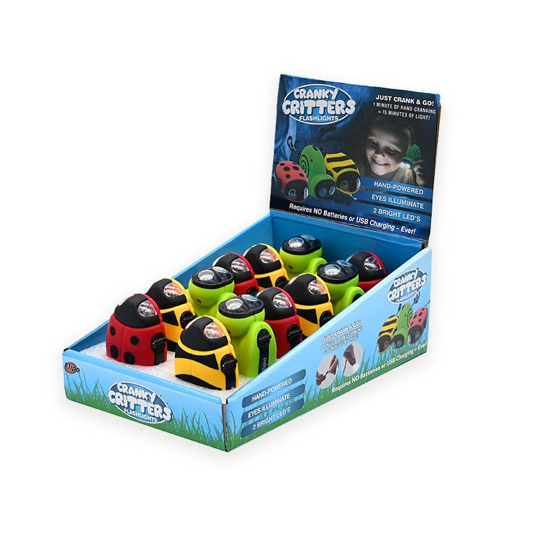 Cranky Critters Self-Powered LED Flashlight