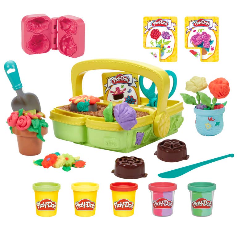 Play-Doh Blooming Flowers Playset