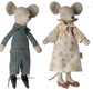 Grandma and Grandpa mice in cigarbox