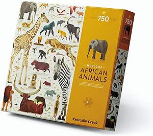 750 Pieces African Animals Puzzle