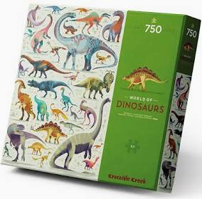750 Pieces World Of Dinosaurs Puzzle