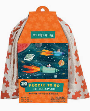 36 Piece Puzzle To Go - Outer Space