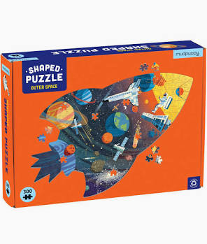 Puzzle 300 Shaped Scene Outer Space