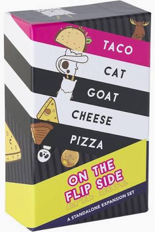 Taco, Cat, Goat, Cheese, Pizza Flip Side