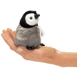 Finger Puppet mini penguin, baby emperor