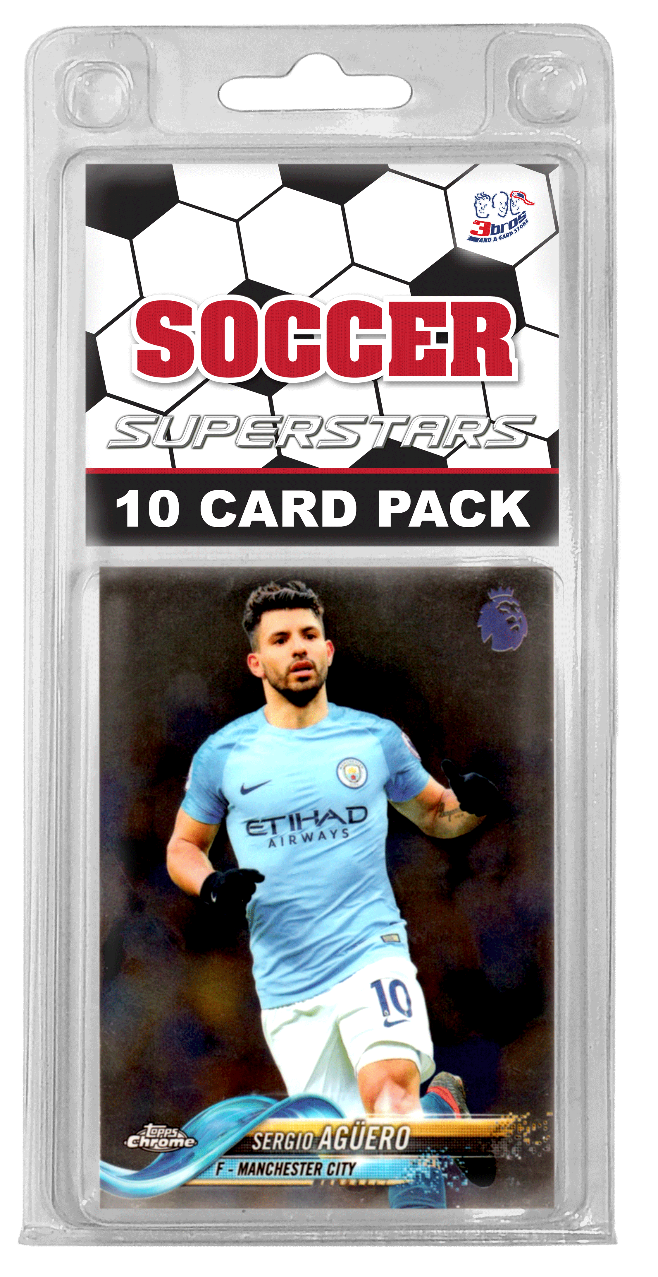 Soccer Cards 10 Card Mix Lots