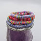 Multicolor Heishi Bracelet Set of 5
