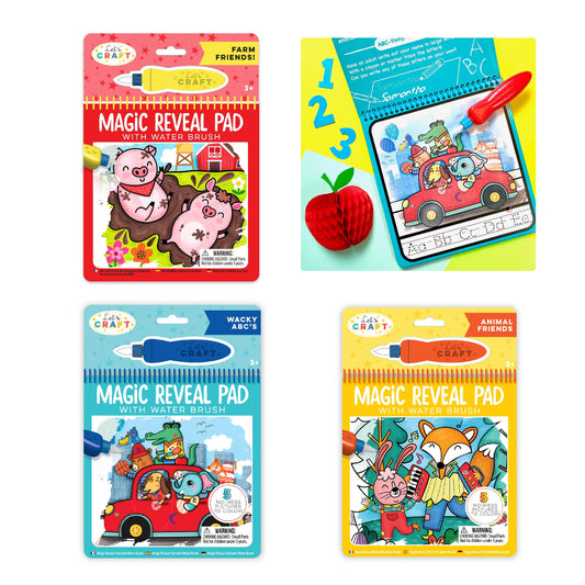 Magic Reveal Pads - Animals