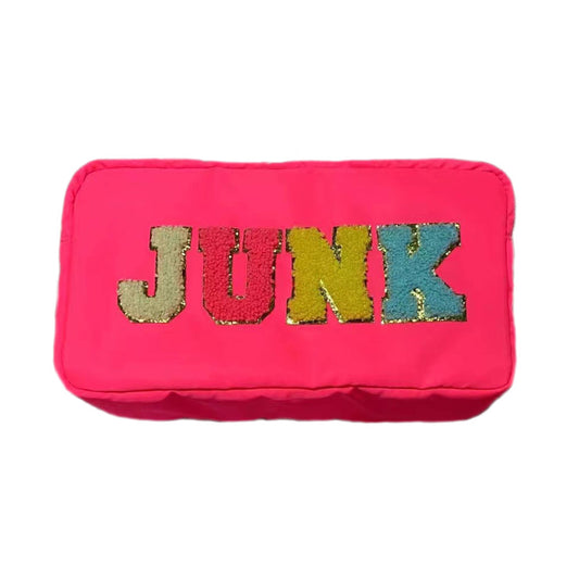 Nylon Cosmetic Bag JUNK