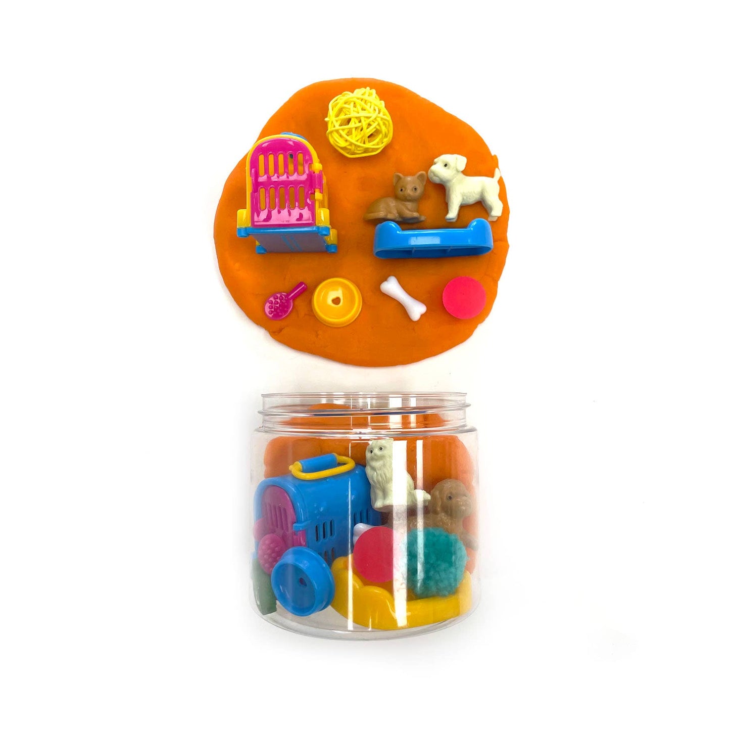 Puppies & Kitties Play Dough-To-Go Kit: Scented