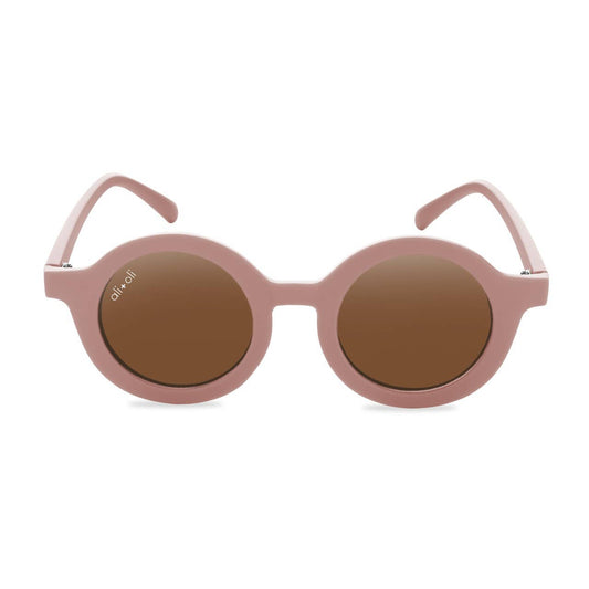 Kids Sunglasses Round (Mauve)