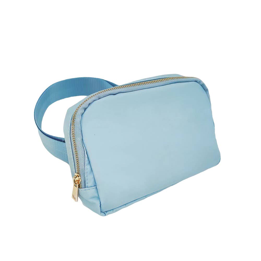 Blue Fanny Waist Pack Belt Bag