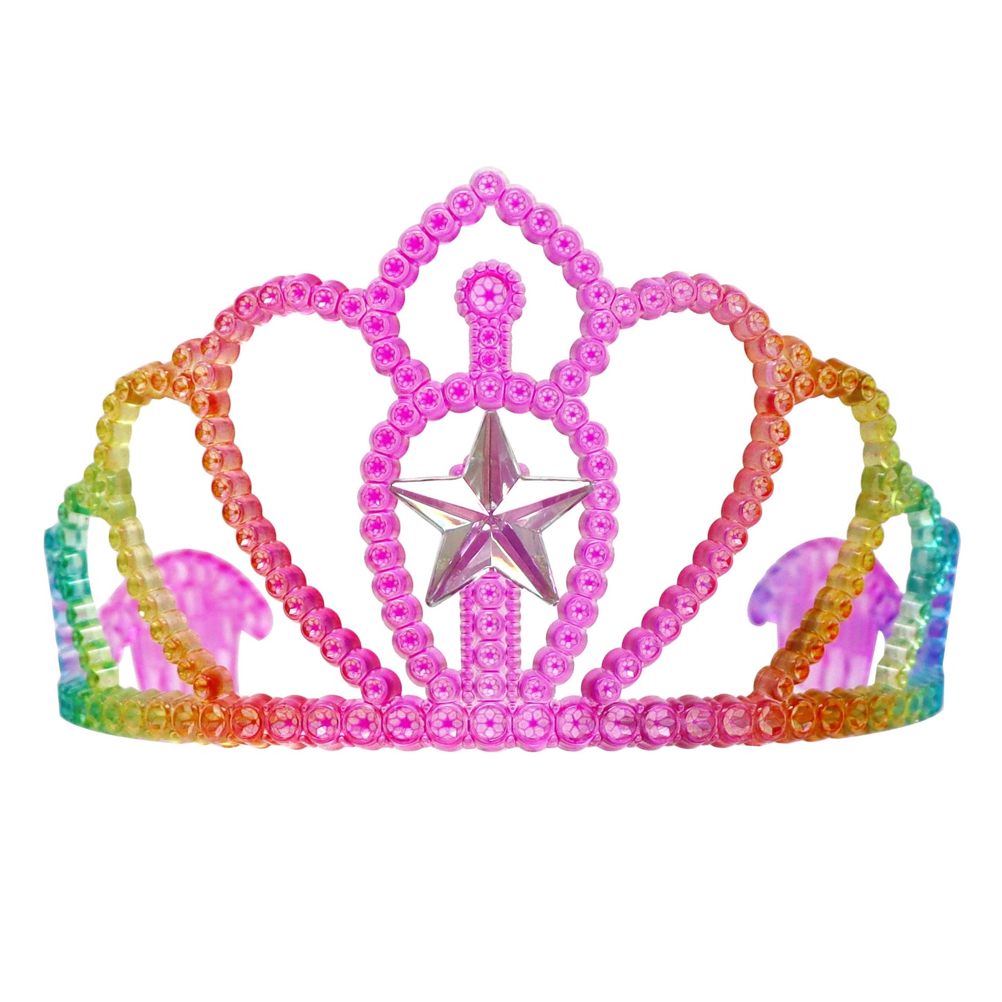 Rainbow Unicorn Star Crown