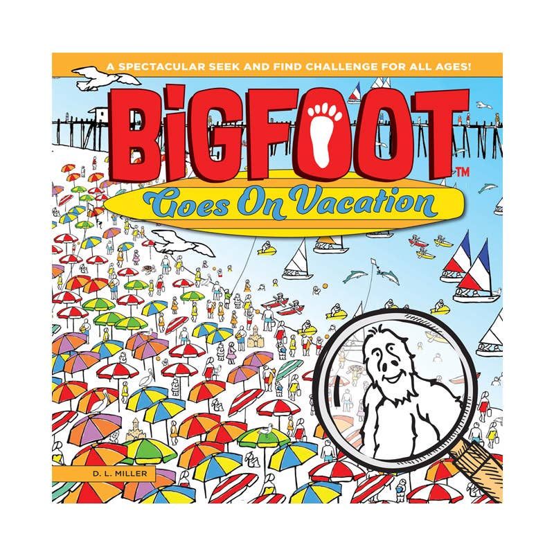 Activity Book - BigFoot on Vacation Soft Cover