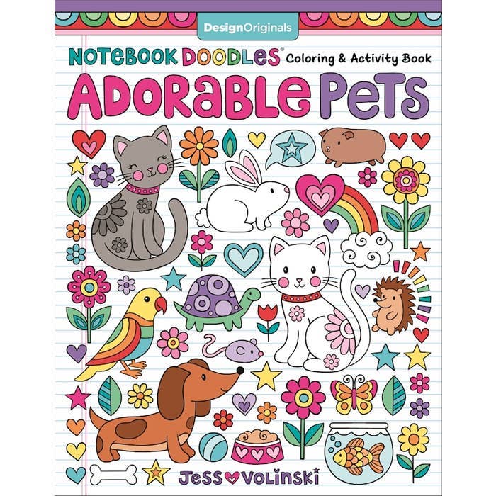 Coloring Book - Adorable Pets