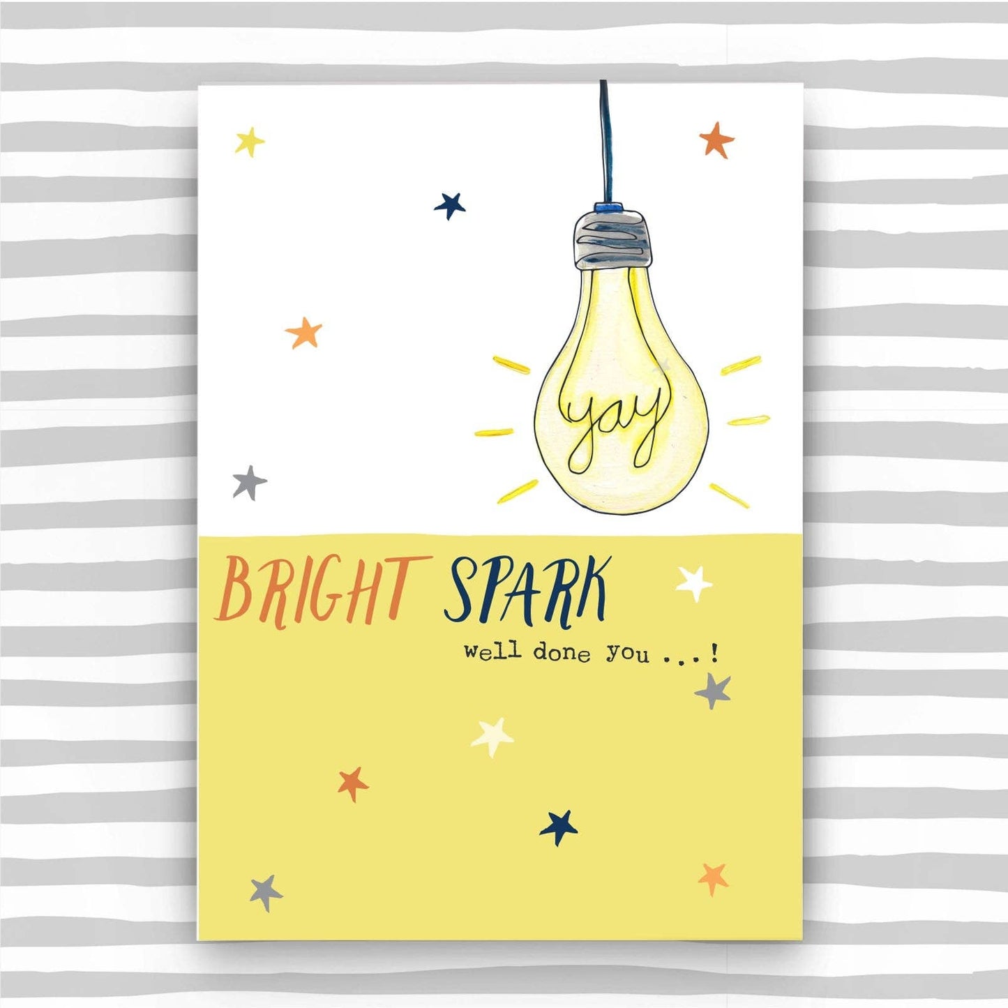 Well done card - Bright Spark