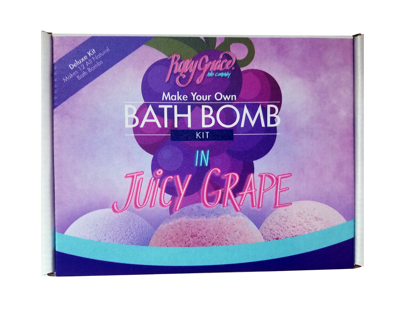 DIY Juicy Grape Bath Bomb