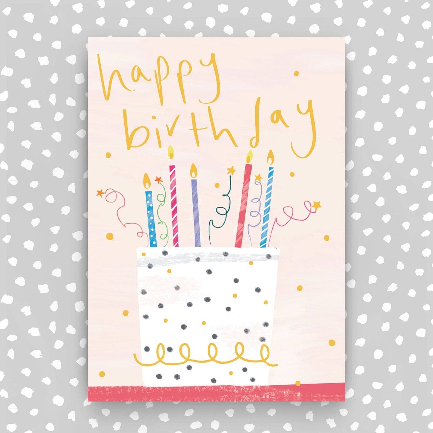 Happy Birthday Card for her - Birthday or celebration cake