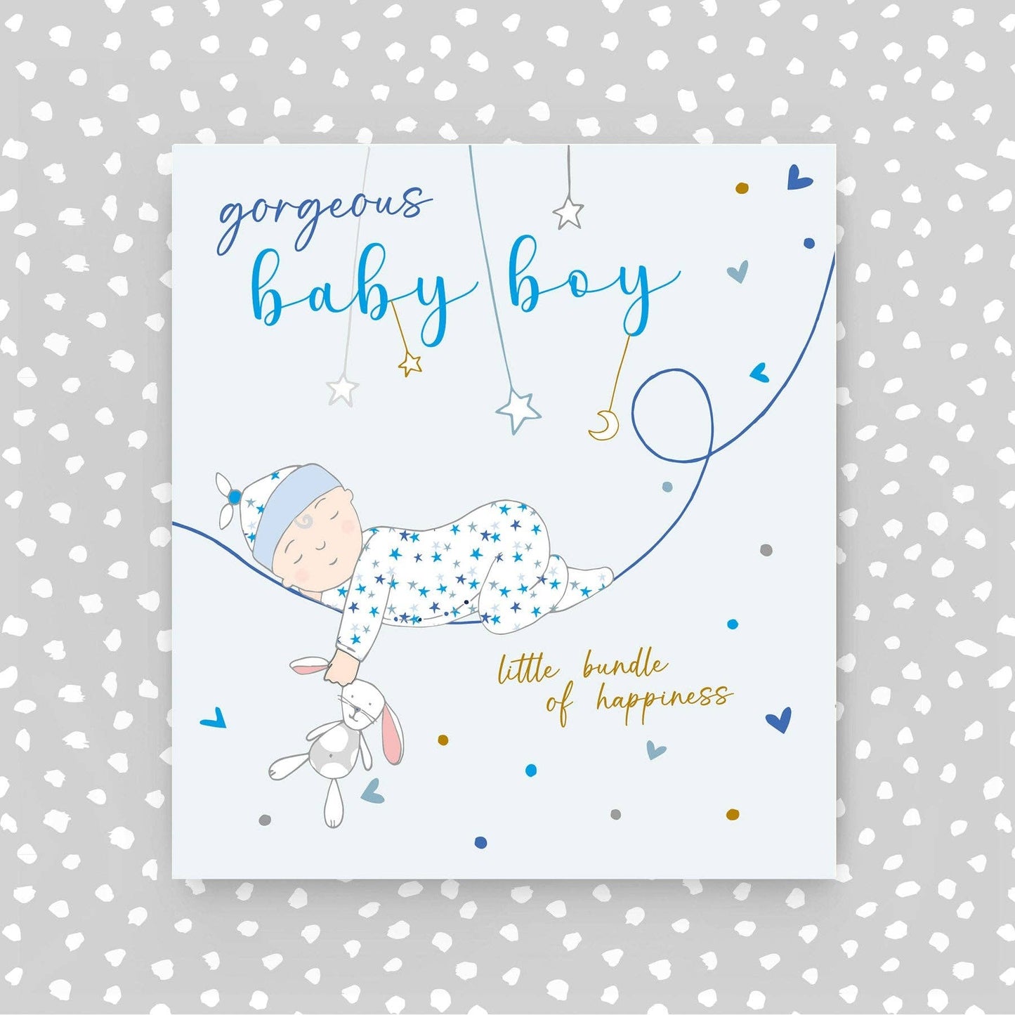 Baby Boy Greetings Card