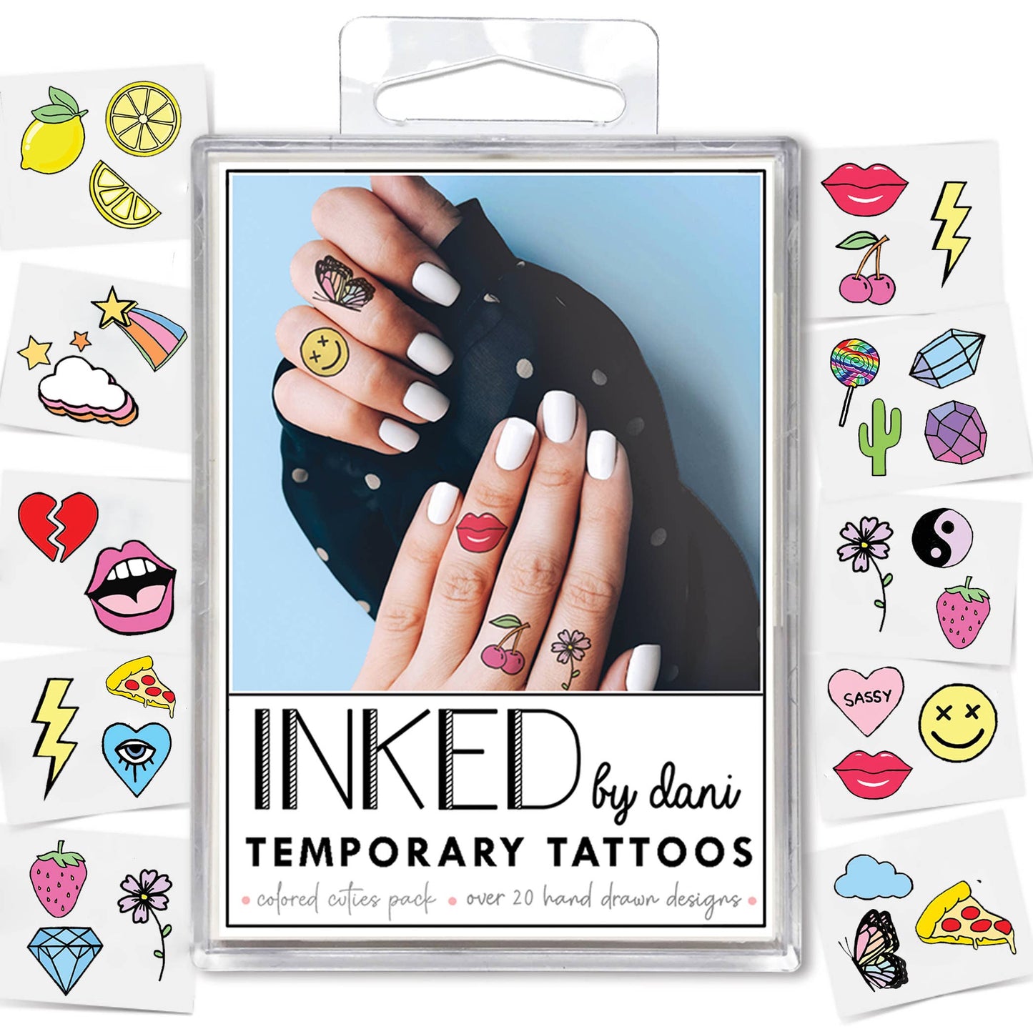 INKED Temporary Tattoo Pack