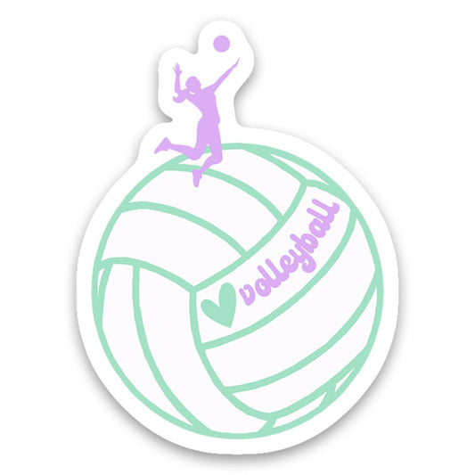 Volleyball Sticker