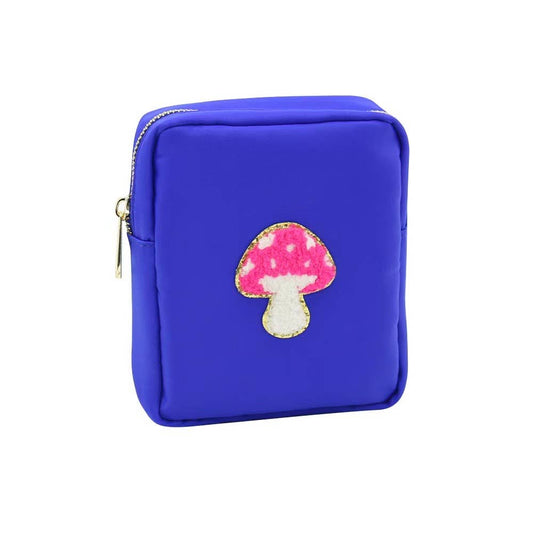 Cosmetic Bag Mushroom Chenille