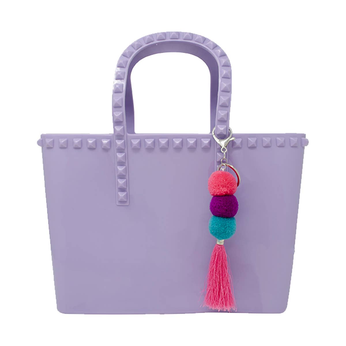 Jumbo Jelly Tote Bag lavender