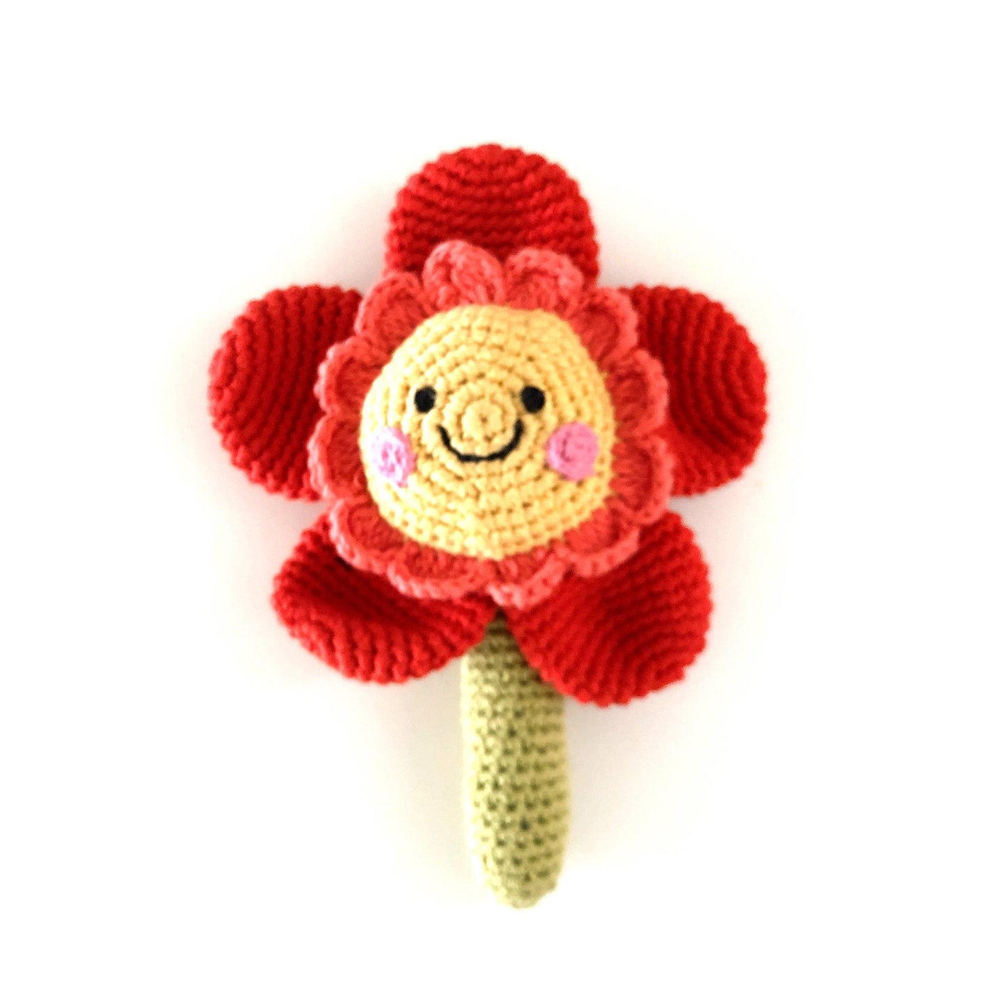 Plush Flower Rattle