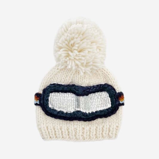 Ski Goggles Beanie, Retro XS 3-6m