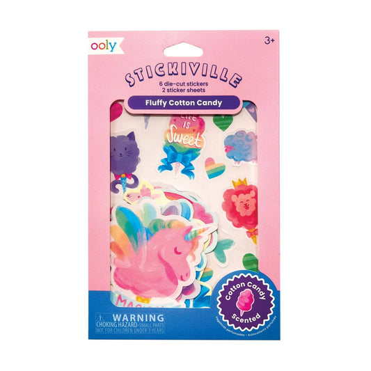 Cotton Candy Scented Stickers