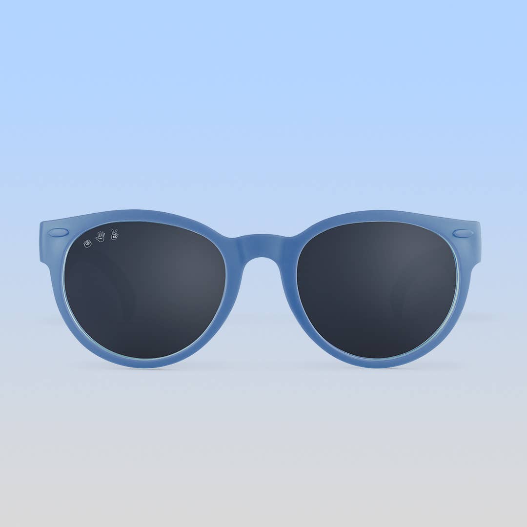 Round Sunglasses | Cloudy Blue