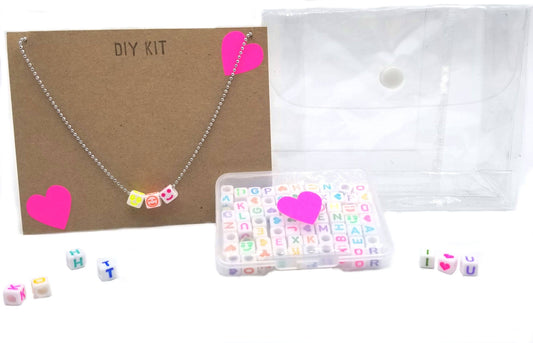 DIY Alphabet Necklace Kit