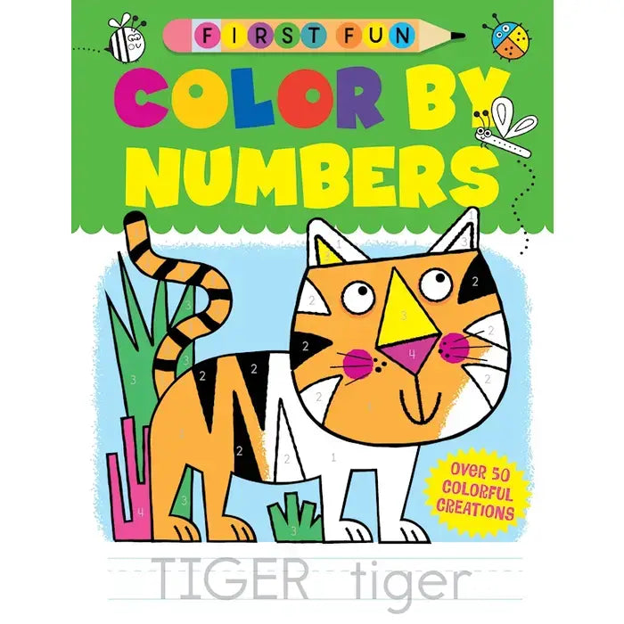 Activity Book :  First Color by Numbers