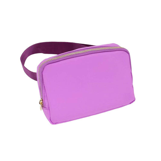 Purple Fanny Waist Pack Belt Bag