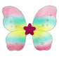 Rainbow Butterfly Wire Wings