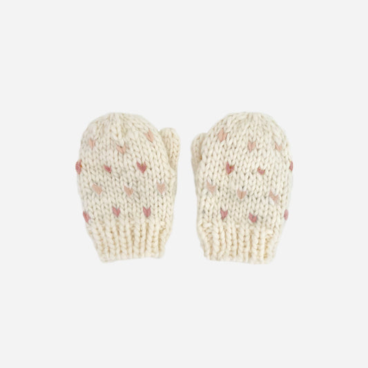 Sawyer Mittens, Rose | Kids Mittens: XS; 3-6m