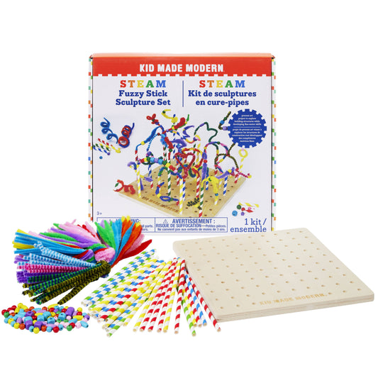 STEAM - Fuzzy Stick Sculpture Set