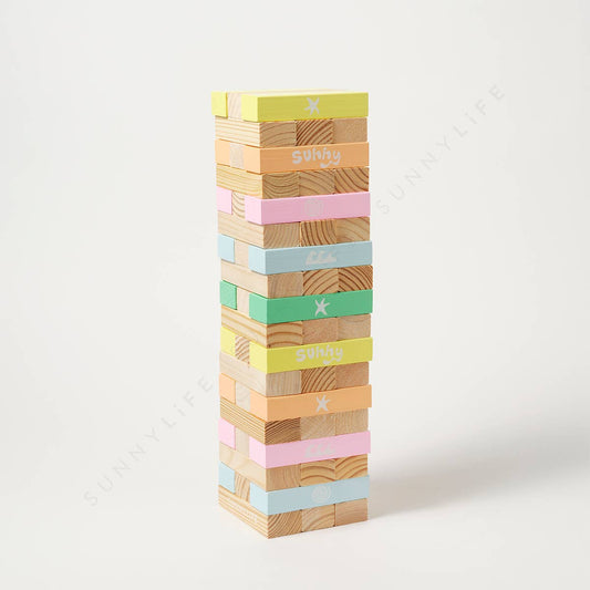 Giant Jumbling Tower Pastel Gelato